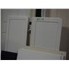 Image 2 : CABINET DOORS , 6 COUNT , 4 PANEL , 24X50 LARGE DOORS 2 SMALLER 34.25 DOORS