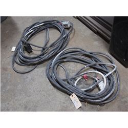 2 TIMES THE MONEY , HEAVY DUTY CORDS 2 COUNT WITH 2 ENDS MISSING