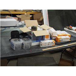 SWEEP INLET VALVES , FLEX WRAP , SCREWS AND MISC.