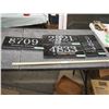 Image 1 : MARBLE OR STONE SIGNS 5 COUNT 8 BY 16"