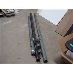 3 COUNT TELEPOSTS WITH NO BOTTOM PLATE