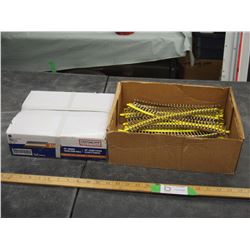 SCREWSTRIPS , BOX OF PAPER STRIP NAILS 3.25 IN LONG FULL BOX