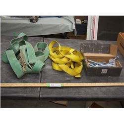 CONCRETE ANCHORS AND TIE DOWN STRAPS