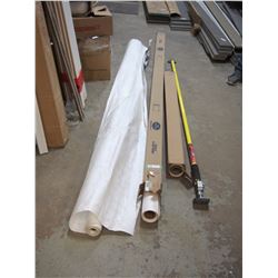BUILDING AND PAPER WRAP , QUICK SUPPORT ROD