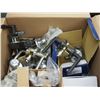 Image 1 : BOX OF MISC DOOR LOCKS , AND HARDWARE