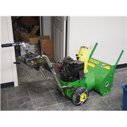 JOHN DEERE SNOWBLOWER 520 TECUMSEH ENGINE 20" GOOD WORKING ORDER