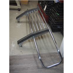 CHROME BUSH GUARD , 32 INCH FROM INSIDE BRACKETS
