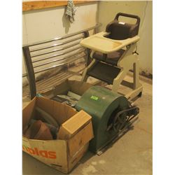 FAN BLOWER , BABY CHAIR & MISC