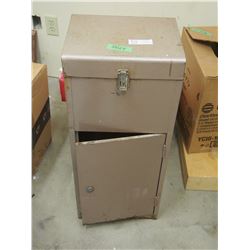METAL STORAGE CABINET 30.5" TALL