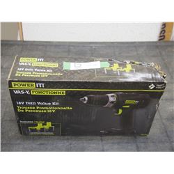POWER IT 18 V DRILL VALVE KIT (NEW)