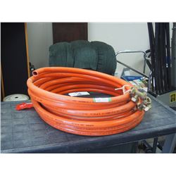NATURAL GAS PEX PIPE WITH HOOK-UPS