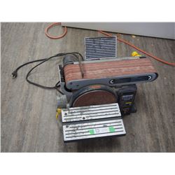 MASTERCRAFT BELT SANDER (TURNS ON WEAK MOTOR)