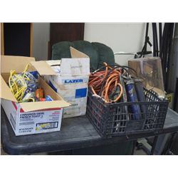 GREASE GUNS , CORD , TRACK LIGHTING , LIGHTS PLUS MISC