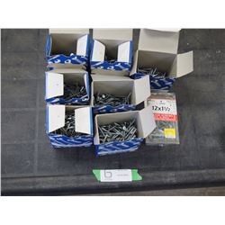 2" SCREWS PARTIAL BOX , 1.5" SCREWS