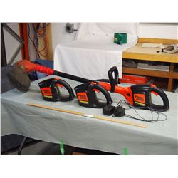 Black and Decker Cordless Trimmer with Battery (Working)