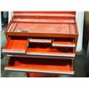 Image 4 : International Metal Tool Box and Stand with Keys 26 L by 34" T