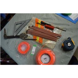 1019 Welding Rods, Whipper String and etc.