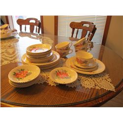 5 Piece Setting "Old English" Dishware
