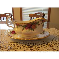 Royal Albert "Old Country Roses" Gravy Boat