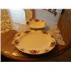 Image 1 : Royal Albert "Old Country Roses" Bowl and Serving Tray