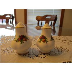 Royal Albert "Old Country Roses" Salt and Pepper Shakers
