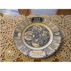 1929 Advertising Plate Peterson Sask Hardware Store