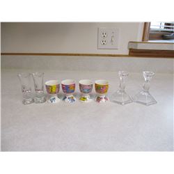Egg Cups, Shot Glasses and Candle Holders (8 Pieces)