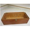 Image 2 : Custom Wooden Box with Lid 7 by 16 by 5"
