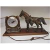 Image 1 : Snider Electric Horse Clock on Base