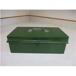 Metal Cashbox with Tray