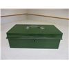 Image 1 : Metal Cashbox with Tray