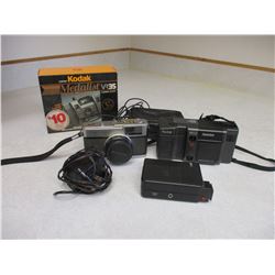 Assorted Cameras and Adapters