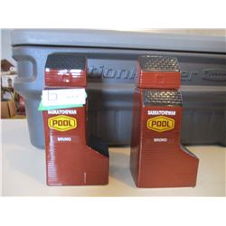 Pair of Bruno SK Pool Elevator Decanters