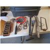 Image 1 : Box of Assorted Tools and Animal Traps