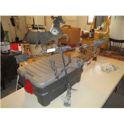 Horse Metal Weather Vane 32" T