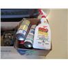 Image 4 : 3 Boxes of Assorted Tools and Cleaning Supplies