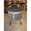 Image 2 : Steel Portable Firepit on Wheels