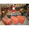 Image 1 : 3 Jerry Cans and Fire Extinguisher