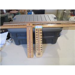 Advertising Wall Thermometers and Yard Sticks