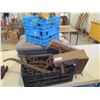 Image 1 : 2 Crates of Assorted Iron Tools and Parts
