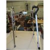 Image 1 : Folding Walker and Adjustable Cane