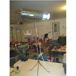 Custom Built Spot Light on Stand 50" T