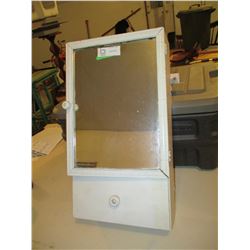 Wooden Medicine Cabinet 11.5 by 20.5"