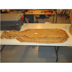 Pair of Wooden Beaded Seat Back Rests