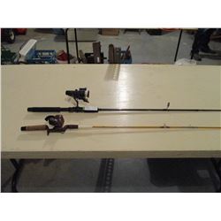 Pair of Fishing Rods with Reels