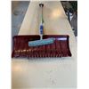 Image 1 : Plastic Snow Shovel, Rake and Squeegee