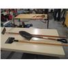 Image 1 : Ice Chipper, Garden Hoe and Spade