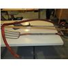 Image 1 : Potato Fork, Leveler, Hay Knife and Scythe