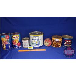 Breakfast Tin Combo (7): Incl. Sun Rype, Rogers, Sweet Milk, Peanut Butter, Jam, Cheese