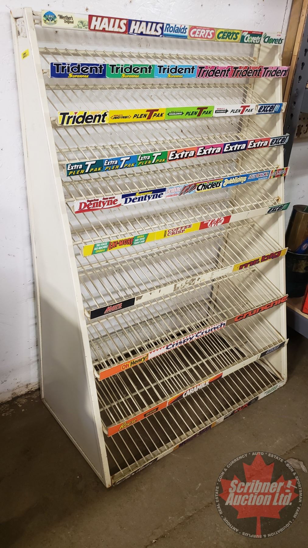 Store Display Gum & Chocolate Bar Rack (43